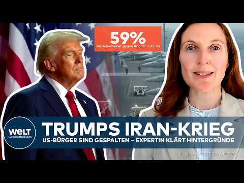 TRUMP: Der Iran-Krieg des US-Präsidenten spaltet die Bürger – Politkexpertin ordnet Hintergründe ein