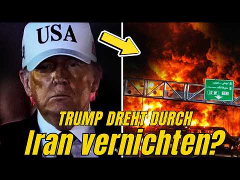 TRUMP DROHT IRAN MIT TOTALER ZERSTÖRUNG – Teheran lacht!