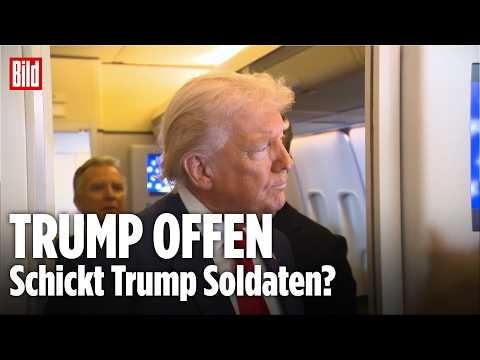 TRUMP ÜBER BODENTRUPPEN: „Sehr gute Gründe nötig“ – USA prüfen Optionen im Iran-Konflikt TRUMP ÜBER BODENTRUPPEN: „Sehr gute Gründe nötig“ – USA prüfen Optionen im Iran-Konflikt