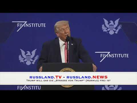 Trump will das die „Straße von Trump“ Hormuz frei ist