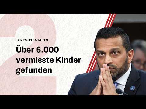 Über 6.000 vermisste Kinder gefunden | Der Tag in 2 Minuten