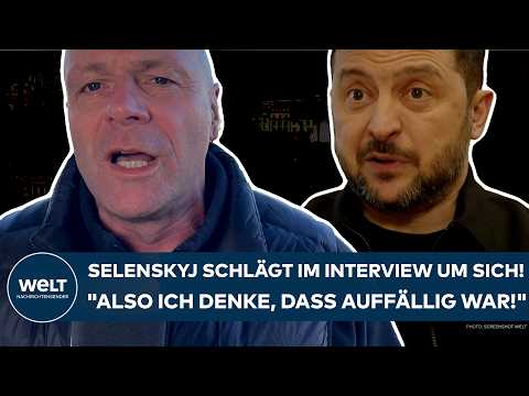 UKRAINE-KRIEG: Selenskyj ledert im Exklusiv-Interview! „Also ich denke, dass auffällig war!“