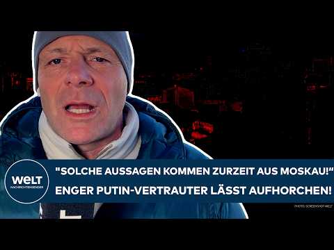 UKRAINE-KRIEG: „Solche Aussagen kommen zurzeit aus Moskau!“ Enger Putin-Vertrauter lässt aufhorchen!