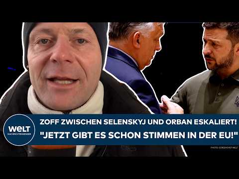 UKRAINE-KRIEG: Zoff zwischen Selenskyj und Orban eskaliert! „Jetzt gibt es schon Stimmen in der EU!“