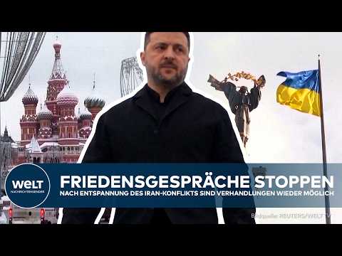 UKRAINE: Selenskyj rechnet mit Verhandlungspause – Friedensgespräche erst nach Iran-Konflikt möglich