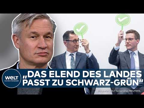 ULF POSCHARDT: Wahlen in Baden-Württemberg! „Das Elend passt zu schwarz-grün“