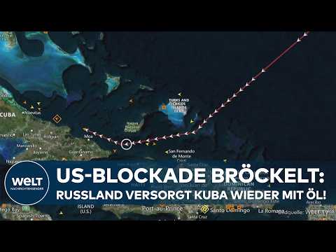 UNERWARTETER KURSWECHSEL: USA lockert Druck – russischer Tanker bringt Kuba neue Energie