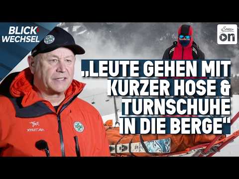 Unfälle sind vermeidbar: Einsatzrekord für die Bergretter | BLICKWECHSEL