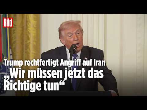 US-PRÄSIDENT TRIUMPHIERT: Donald Trump Siegessicher bei Rede in Washington
