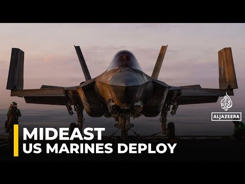 US reinforces its military presence as thousands of marines head to the Middle East US reinforces its military presence as thousands of marines head to the Middle East
