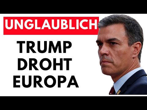USA-Eklat!💥 TRUMP spricht Spaniens Souveränität ab!💥 Merz gegen Europa!🚨