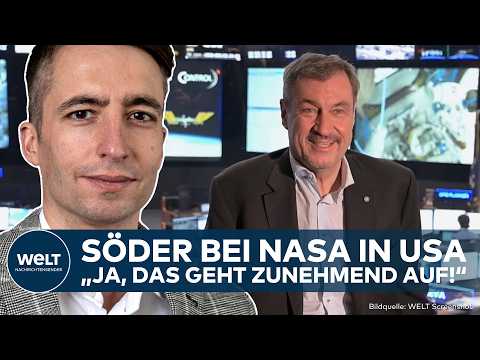 USA: Söder bei NASA in Houston! Heißer Draht eingerichtet! Bayern stärkt Kooperation bei Raumfahrt