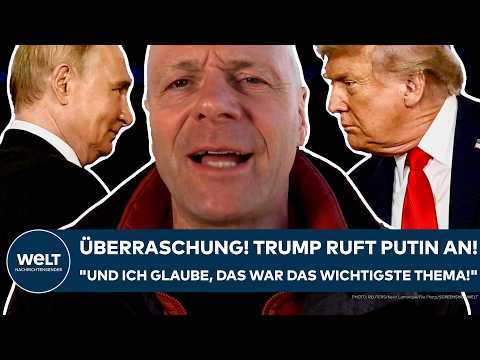 USA: Überraschung! „Trump hat Putin angerufen!“ Was wir bisher darüber wissen!