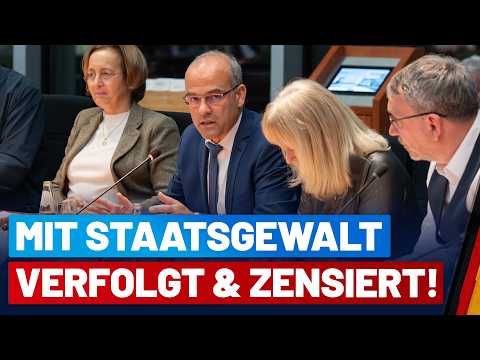Verfolgung von Regierungskritikern: Vortragsveranstaltung zum Fall Dr. Witzschel!  – AfD-Fraktion