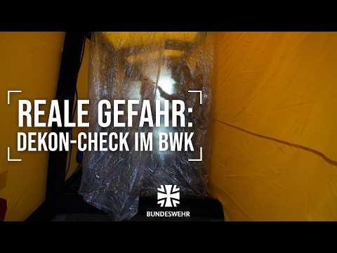 Vergiftet und verseucht! Wie das Bundeswehrkrankenhaus Leben rettet | Dekontamination im Einsatz