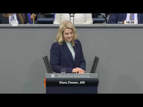 Vermögenssteuer-KNALL im Bundestag! – Diana Zimmer nimmt sich Reichinnek vor!