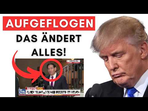 Verplappert: Rubio rutscht Wahrheit über Iran-Krieg raus! (selbst US-Medien sind geschockt!)