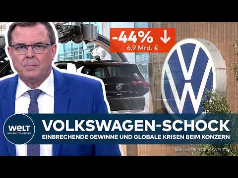 VW-SCHOCK: Einbrechende Gewinne, globale Krisen und eine schwache Elektrostrategie bei Volkswagen