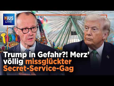 Wahlkampf-Panne: Kanzler Merz macht peinlichen Witz über Trump | NIUS Live vom 23.03.2026