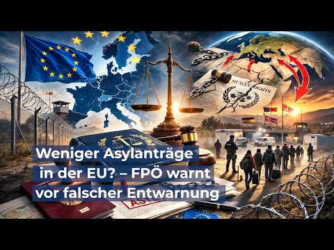 Weniger Asylanträge in der EU? – FPÖ warnt vor falscher Entwarnung