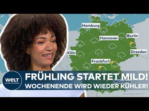 WETTERUMSCHWUNG: Deutschland erlebt typisches Frühlingswetter! Schauer und Gewitter ziehen auf!
