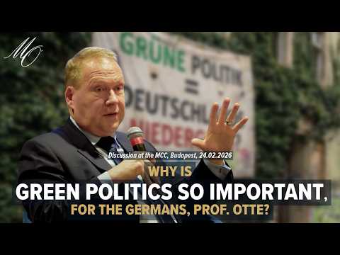 Why is Green Politics so Important for the Germans, Prof. Otte? Q&A at the MCC Budapest. Why is Green Politics so Important for the Germans, Prof. Otte? Q&A at the MCC Budapest.