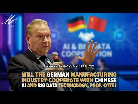 Will the German manufacturing industry cooperate with Chinese AI and Big Data, Prof. Otte? Will the German manufacturing industry cooperate with Chinese AI and Big Data, Prof. Otte?