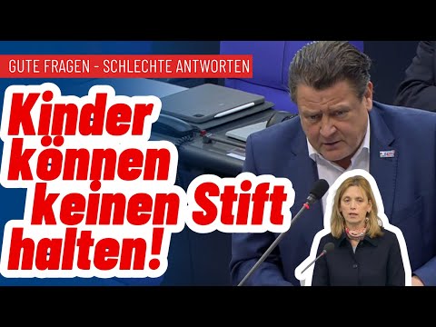 Woran liegt es? Kinder können keinen Stift mehr halten!