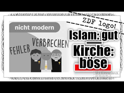 ZDF Kindernachrichten erklären, wie schlimm Kirche und wie schön Islam ist.