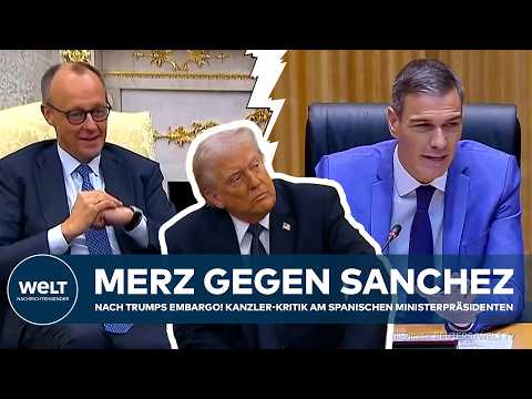 ZOFF: Donald Trump droht Spanien – Kanzler Merz kritisiert spanischen Ministerpräsidenten Sanchez