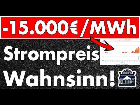 -15.000 Euro pro MWh! Neuer Rekord im Stromnetz für Ausgleichsenergie!