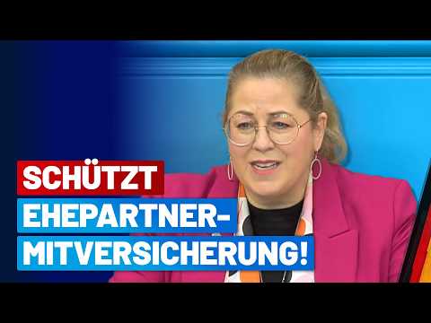 60% der Bürger lehnen Abschaffung der Familienversicherung ab! Nicole Hess – AfD-Fraktion Bundestag