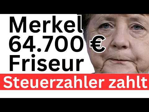64.700 € Merkel Frisur ❌ Steuerzahler zahlt ❌