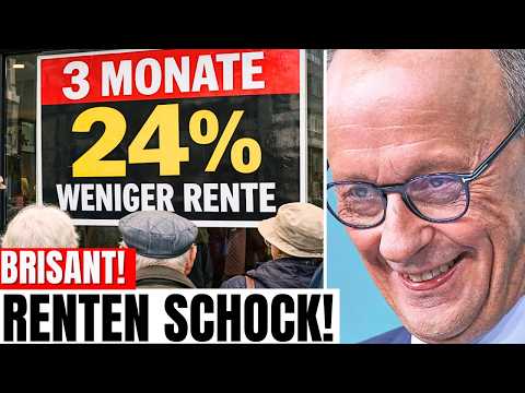 ACHTUNG! Neue Rentenkürzung ab April – Merz BERAUBT Millionen Rentner