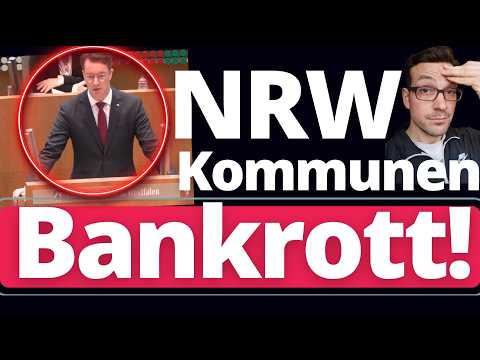ACHTUNG: Nun auch in NRW Dutzende Kommunen vor dem Finanz-Kollaps!