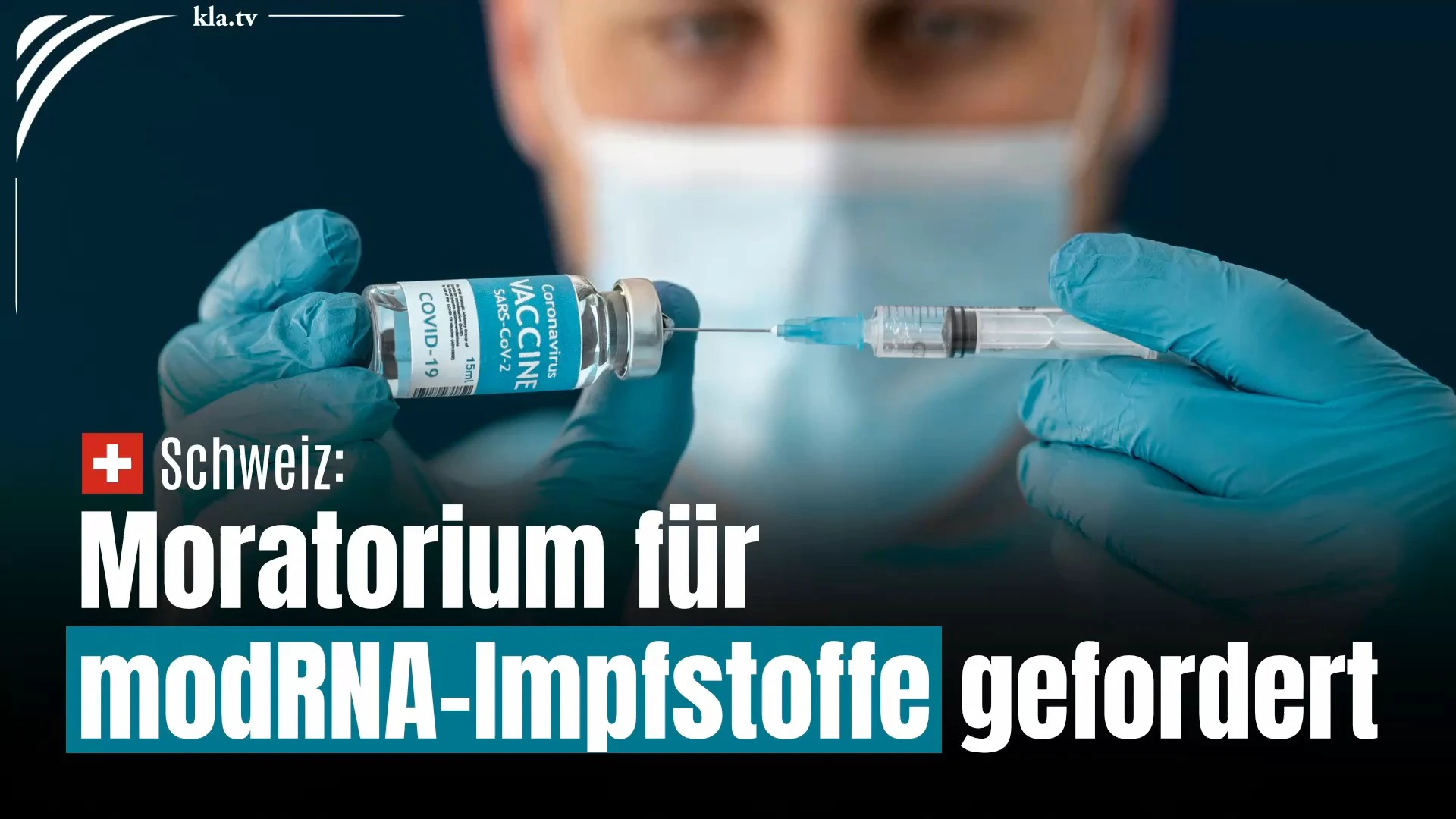 Aktionsbündnis freie Schweiz und Nationalrat Wyssmann fordern Moratorium für modRNA-Impfstoffe  | www.kla.tv/41057