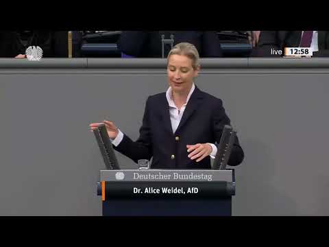 Alice Weidel – DEUTSCHE REGIERUNG hasst SEINE BÜRGER – SKANDAL EUROPA