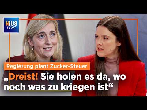 Alles teurer: Zucker, Tabak, Alkohol – Der Staat versagt, der Bürger zahlt | NIUS Live
