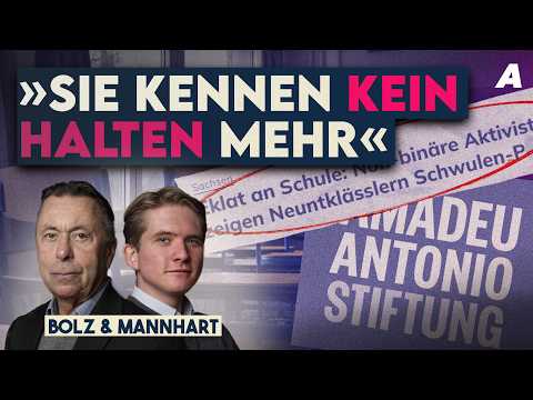 Amadeu Antonio-Stiftung Schul-Skandal, Correctiv Affäre und Papst vs. Trump – Bolz & Mannhart