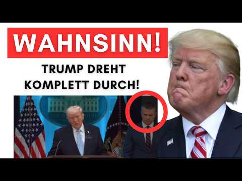 Amt-Enthebungsverfahren gegen Verteidigungsminister Hegseth & Trump deutet Atombombe an!