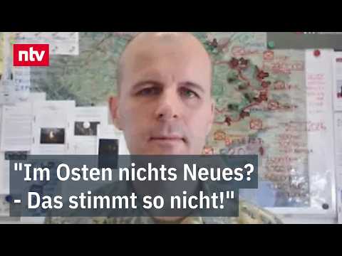 An der Front zwischen Russland und Ukraine entsteht eine Patt-Situation, sagt Oberst Reisner | ntv