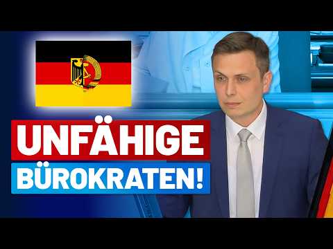 Anmaßende DDR-Planwirtschaft, gesteuert von unfähigen Bürokraten! Mathias Weiser – AfD-Fraktion
