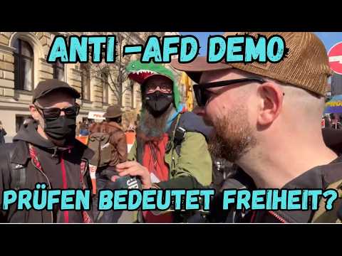 Anti-AfD Demo in Berlin – Gegen Pressefreiheit und für Parteienverbote | 11.04.2026