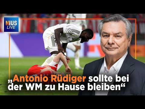 Antonio Rüdiger: „Lunte zu kurz“ – Waldi Hartmann fordert WM-Aus! | NIUS Live vom 17.04.2026