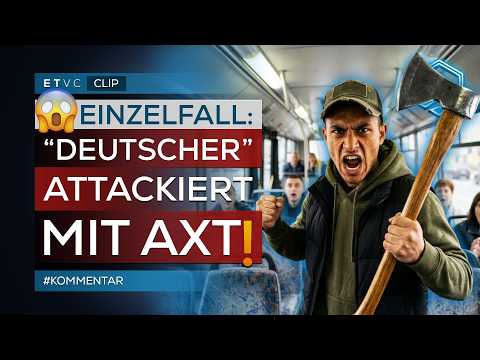 ATTACKE IM BUS: 22-jähriger „DEUTSCHER“ greift BUSFAHRER mit AXT an – und kommt FREI! 🤬 | #KOMMENTAR