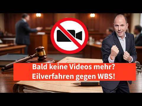 Bald keine Videos mehr? 📵 Eilverfahren gegen WBS.LEGAL! | Anwalt Christian Solmecke