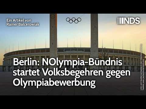 Berlin: NOlympia-Bündnis startet Volksbegehren gegen Olympiabewerbung | NachDenkSeiten-Podcast