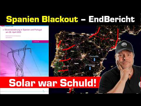 Blackout Spanien – Solar war klar Schuld – Abschlußbericht entso-e