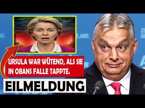 Bravo, Orban! Ursula ist nach den Wahlen in eine Falle getappt Bravo, Orban! Ursula ist nach den Wahlen in eine Falle getappt