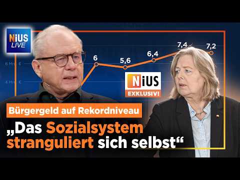 Bürgergeld-Schock: 50% der Empfänger ohne deutschen Pass – NIUS exklusiv  | NIUS Live vom 08.04.2026